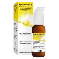 Nystaderm-S Suspension mit Dosierpumpe, 48 ml