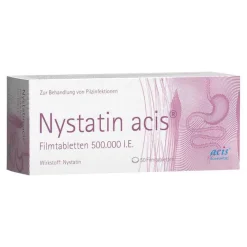 Outlet Nystatin Filmtabletten, 50 St Darmsanierung Medikamente|Hautpilz Creme