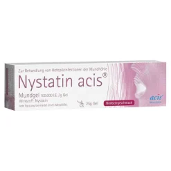 Nystatin Mundgel, 25 g Mundsoor-Medikamente