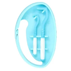 O Tom Tick Twister Zeckenhaken mit Clipbox blau, 2 St