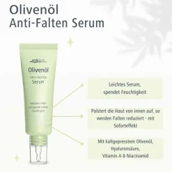 Best Medipharma Cosmetics Olivenöl Anti-Falten Serum, 30 ml