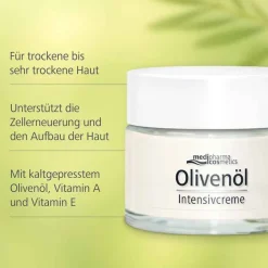 Best Medipharma Cosmetics Olivenöl Intensivcreme, 50 ml