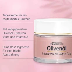 Clearance Olivenöl Intensivcreme Rose Tagescreme, 50 ml Tagespflege|Anti-Aging