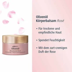 Sale Olivenöl Körperbalsam Rose, 250 ml Cremes & Balsame