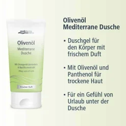 Olivenöl Mediterrane Dusche, 150 ml