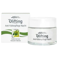 Discount Medipharma Cosmetics Olivenöl Olifting Anti Faltenpflege Creme Nacht, 50 ml