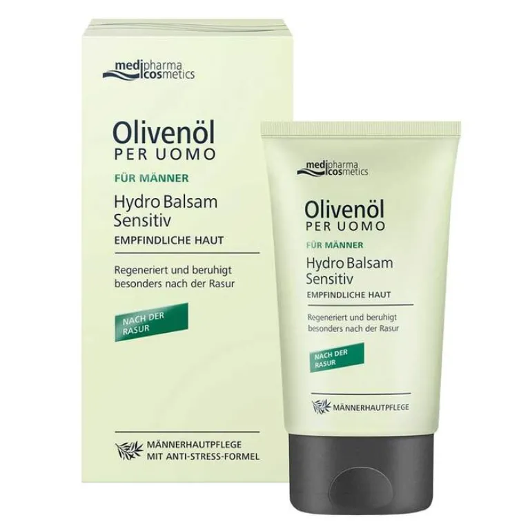 Clearance Olivenöl Per Uomo Hydro Balsam sensitiv, 50 ml Pflege