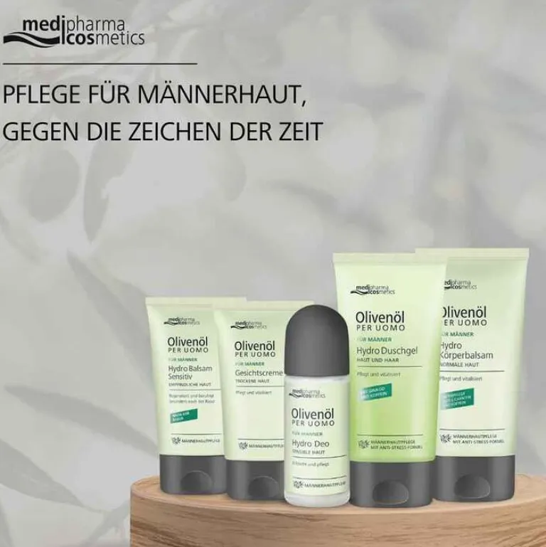 Clearance Olivenöl Per Uomo Hydro Balsam sensitiv, 50 ml Pflege