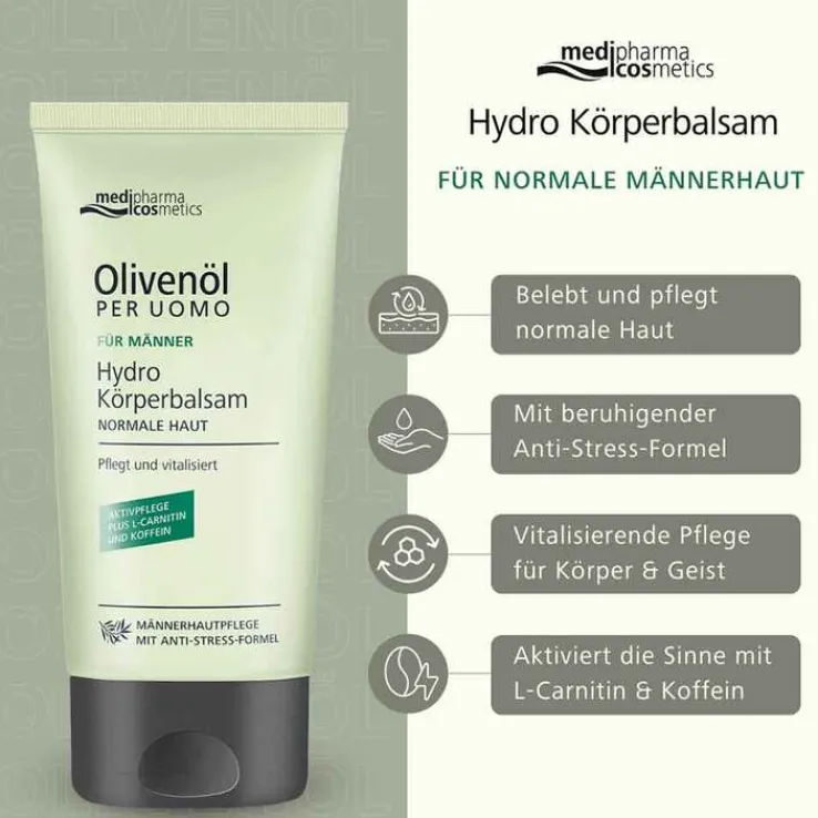 Olivenöl Per Uomo Hydro Körperbalsam, 150 ml