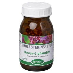 Clearance Sanatur Omega 3 Fettsäuren 100% pflanzlich Kapseln, 120 St