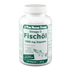 Omega 3 Fischöl 1000 mg Kapseln, 120 St