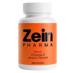 Zein Pharma Omega-3 1000 mg Seefischöl Softgelkapseln hochdo., 140 St