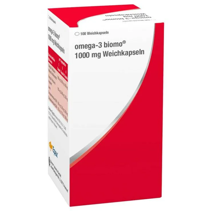 Omega-3 Biomo 1000 mg Weichkapseln, 100 St