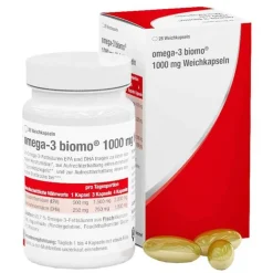Biomo Omega-3 1.000 mg Weichkapseln, 28 St