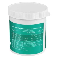 Best Omega-3 DHA + EPA vegan Kapseln, 30 St Omega 3 Kapseln|Algenöl