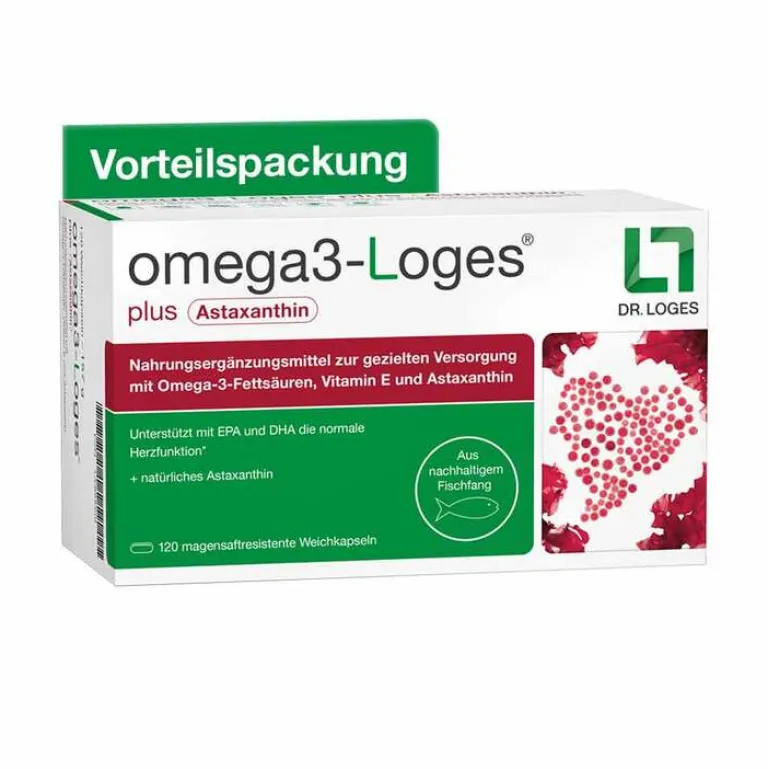 Best Omega 3-Loges plus Kapseln, 120 St Omega 3 Kapseln
