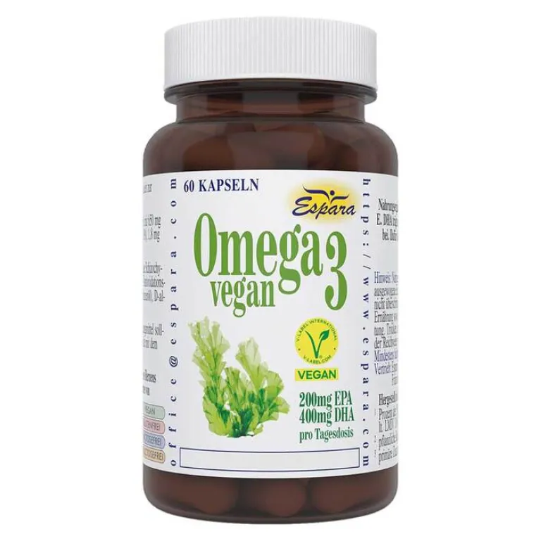 Discount Espara Omega-3 vegan Kapseln, 60 St