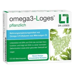 Online OMEGA3-Loges pflanzlich Kapseln, 60 St Omega 3 Kapseln