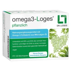 Discount OMEGA3-Loges pflanzlich Kapseln, 120 St Omega 3 Kapseln