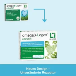 Discount OMEGA3-Loges pflanzlich Kapseln, 120 St Omega 3 Kapseln