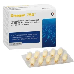 Clearance Omegan 750 Weichkapseln, 120 St Omega 3 Kapseln