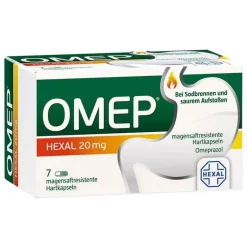 Hot Omep Hexal 20 mg magensaftresistente Hartkapseln, 7 St