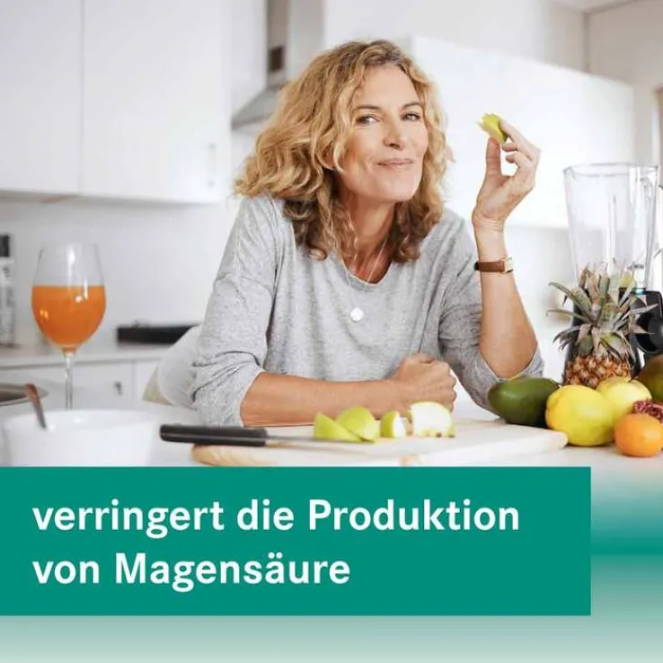 Omeprazol HEUMANN 20 mg bei Sodbrennen magensaftresistent Hartk., 14 St