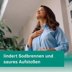 Omeprazol HEUMANN 20 mg bei Sodbrennen magensaftresistent Hartk., 14 St