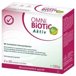 Hot Omni Biotic aktiv Pulver, 2X60 g