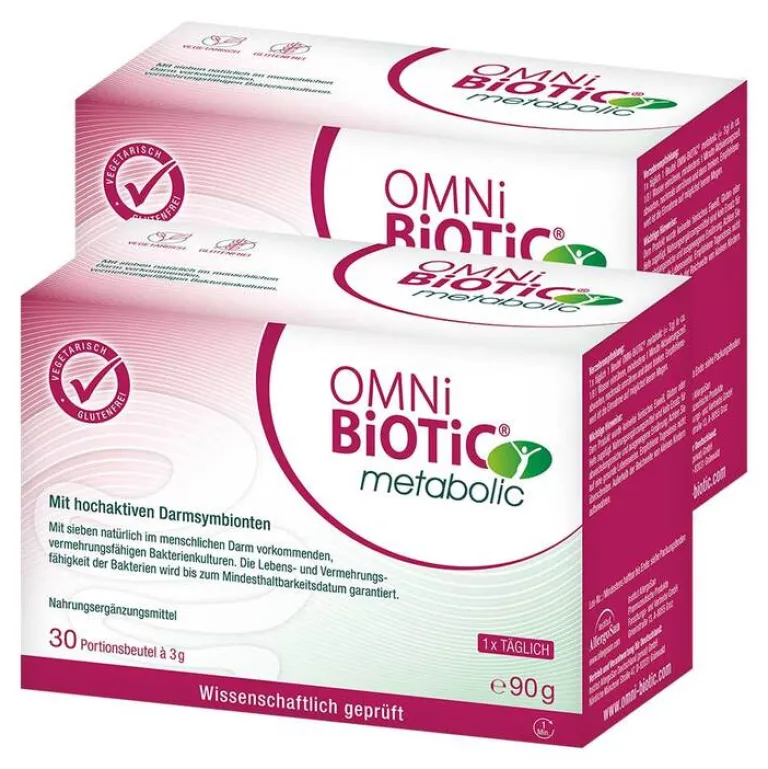Online Omni Biotic metabolic Beutel , 2x90 g