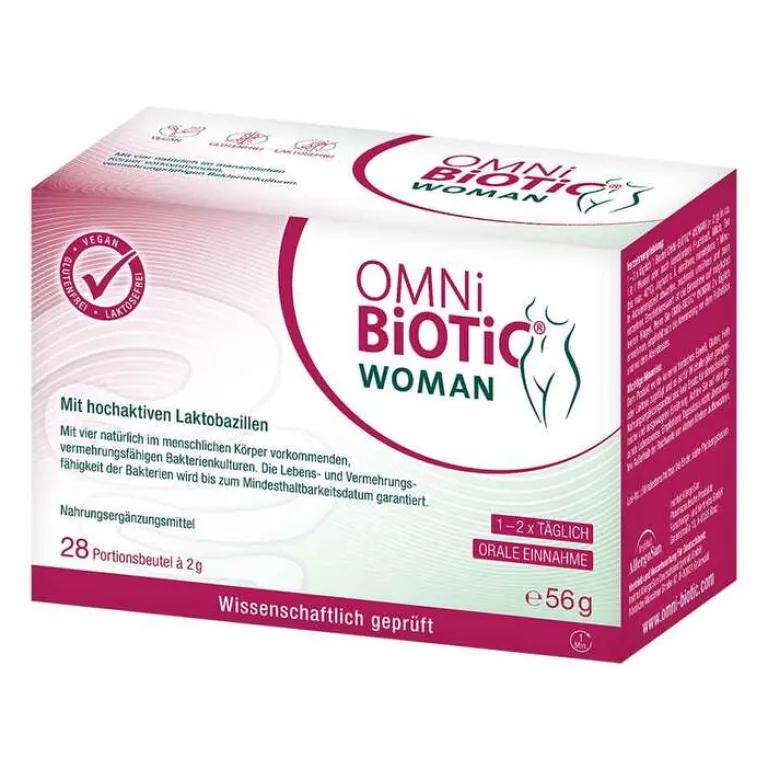 Outlet Omni Biotic Woman Pulver, 28X2 g