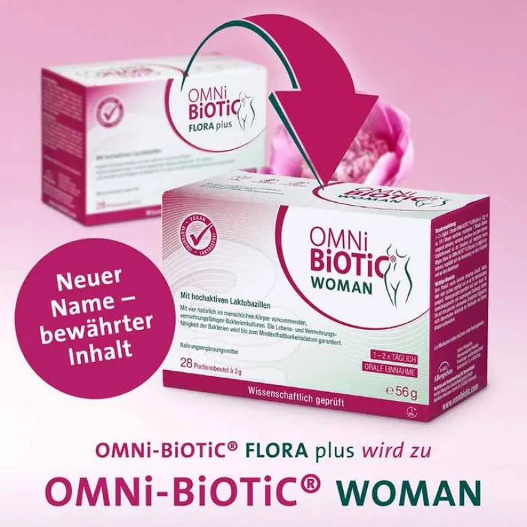 Outlet Omni Biotic Woman Pulver, 28X2 g