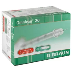 Clearance 20 0,5ml Insulinspritzen U-4, 100X1 St Zubehör