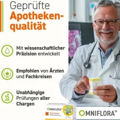 Omniflora Enzym Complex mit Bacillus coagulans Kapseln , 90 St