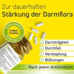 Discount N Probiotika Kapseln für die Darmflora, 50 St Kinder Mittel Gegen Durchfall & Erbrechen|Für Unterwegs