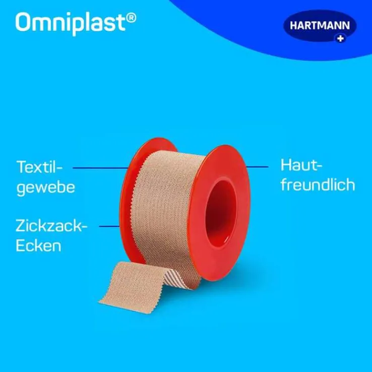 omniplast® Selbstklebendes Textilband 2,5 cm x 5 m, 1 St