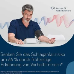 Hot Omron M4 Connect Afib Oberarm Blutdruckmessgerät, 1 St