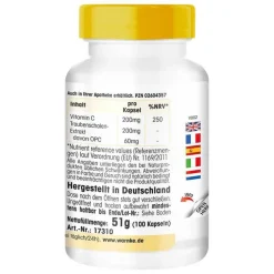 Online Warnke OPC 200 Bioflavonoide Kapsel, 100 St