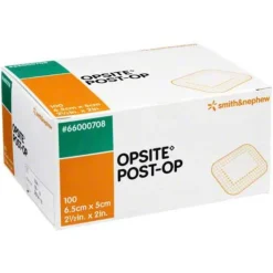 Opsite Post OP 6,5x5cm Verband, 100X1 St