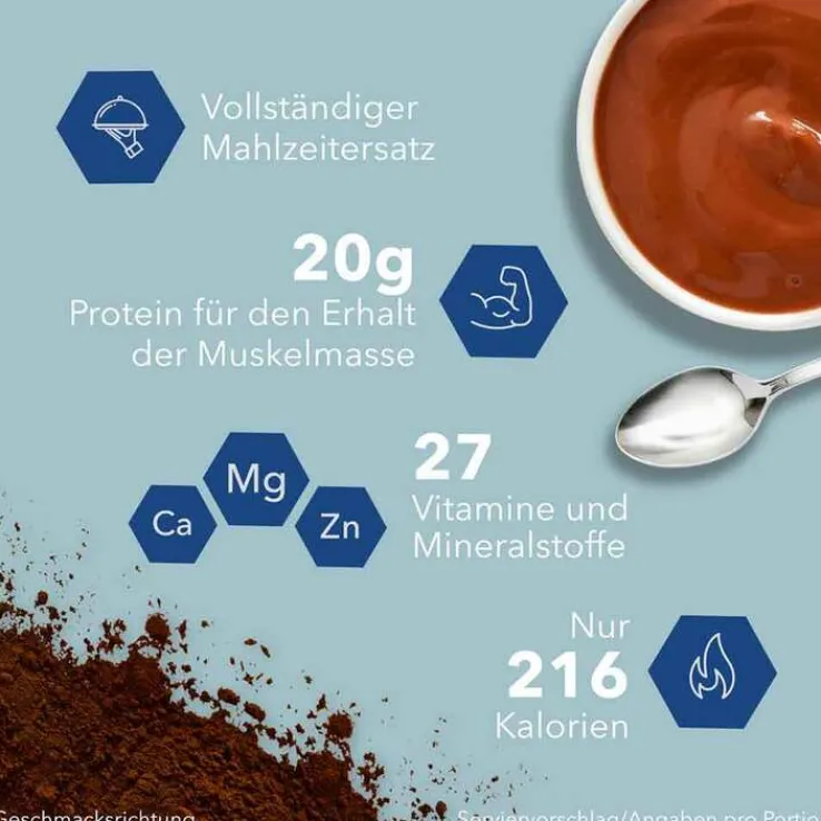 Optifast Creme Schokolade Pulver, 8X55 g