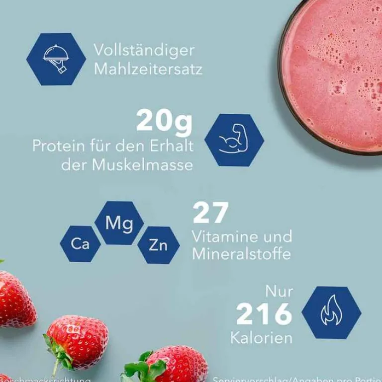 Online Optifast home Drink Erdbeere Pulver, 8X55 g