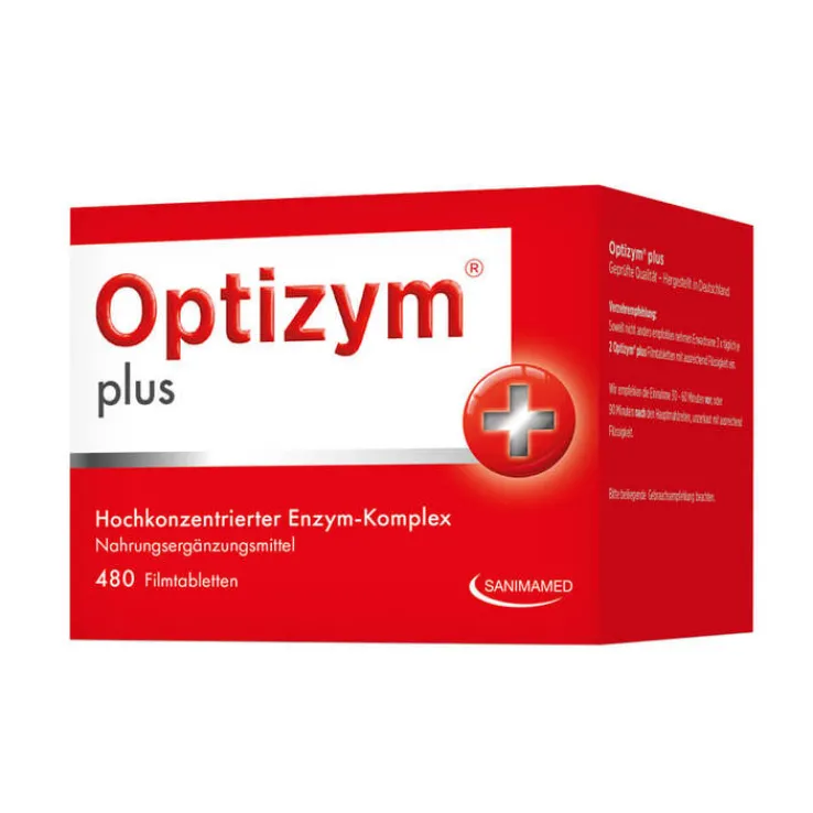 Optizym hochkonzentrierter Enzym-Komplex Filmtabletten , 480 St