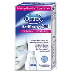 Hot Actispray 2in1 für trockene + gereizte Augen, 10 ml Augentropfen Trockene Augen