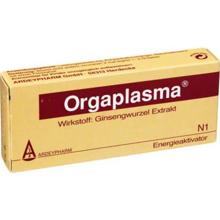 Orgaplasma überzogene Tabletten, 20 St