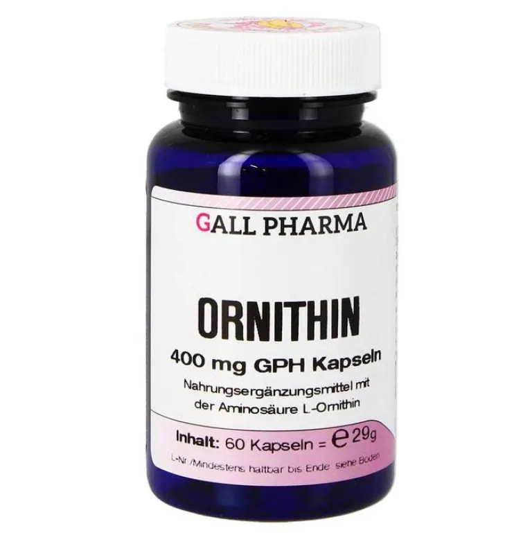 Clearance Hecht Pharma Ornithin 400 mg GPH Kapseln, 60 St