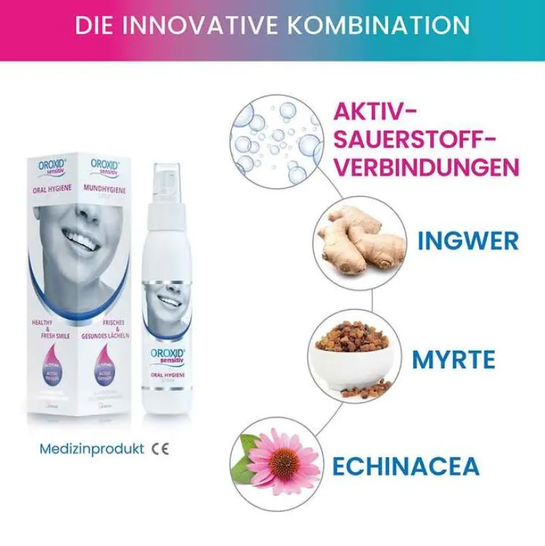 New Sensitive Mundspray, 100 ml Mundspüllösung