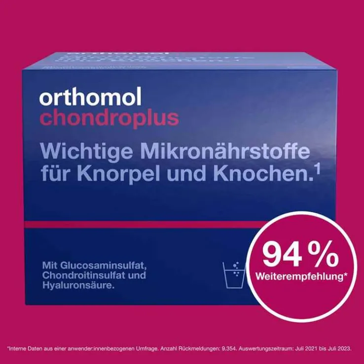 Orthomol chondroplus Kombipackung Granulat / Kapseln, 2x1 P