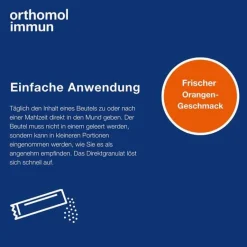 Best Orthomol Immun Direktgranulat Orange, 7 St