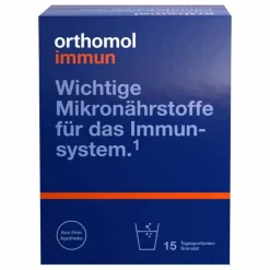 Hot Orthomol Immun Granulat Beutel, 15 St