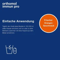 Hot Orthomol Immun pro Granulat / Kapsel, 30 St